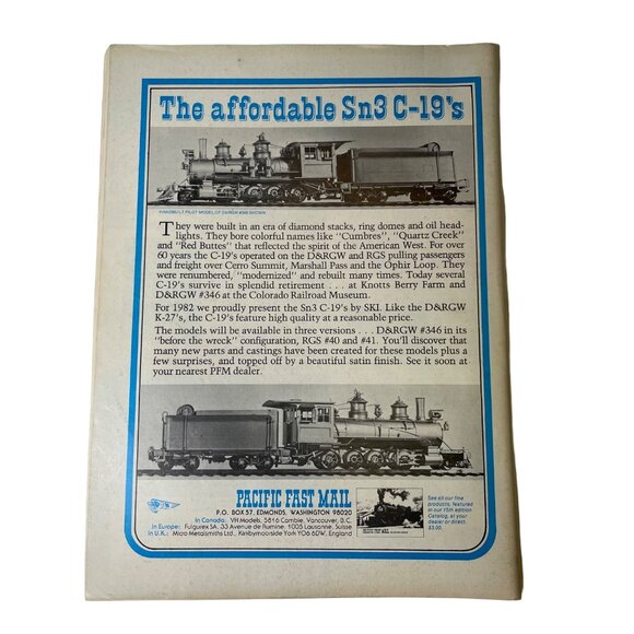 Model Railroader Magazine July 1982 Vol 49 No 87 Train Enthusiast u - Picture 4 of 12